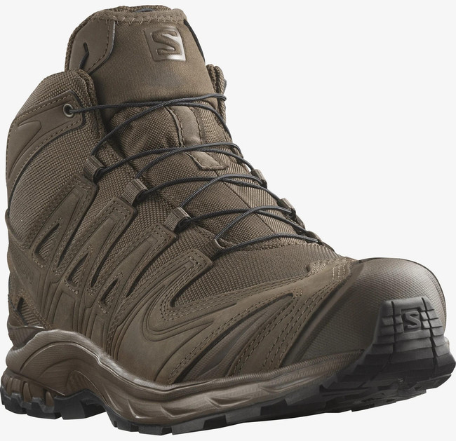Buty taktyczne SALOMON XA Forces Mid EN Earth brown