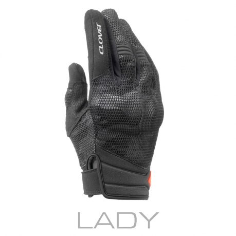CLOVER gloves Storm Lady black/grey