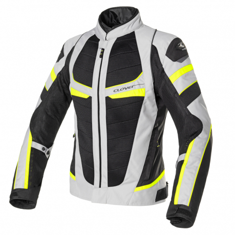 Giacca CLOVER Rainjet 2 WP grigia/nera/gialla