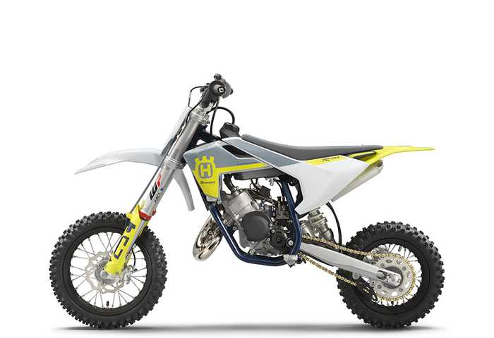 HUSQVARNA plastmassist tagumine vasakpoolne numbrimärk TC 50/EE 5 '23 valge/hall