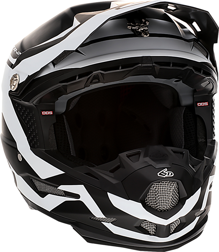 6D hjelme ATR-2 Drive hvid/sort