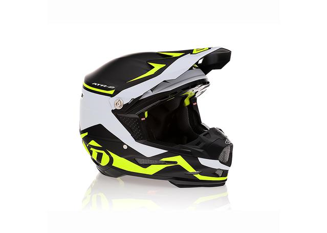 6D hjelme ATR-2 Drive neon gul