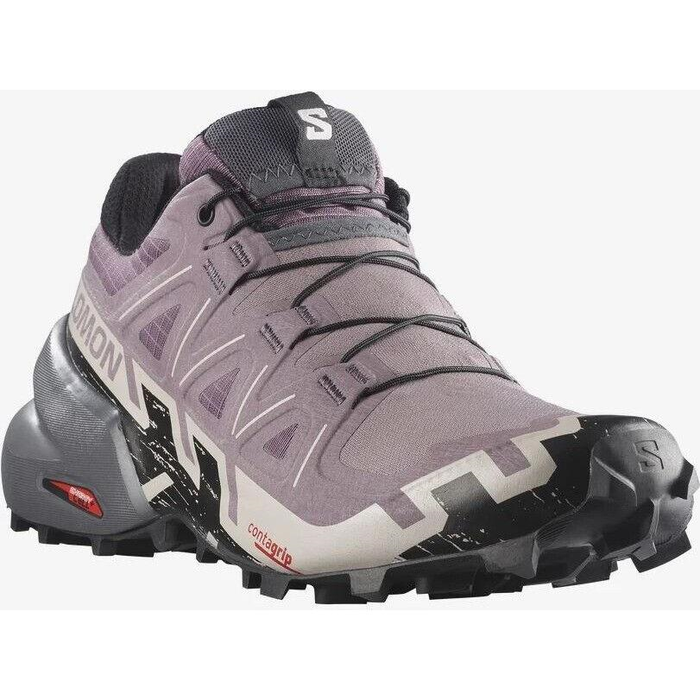 SALOMON buty Speedcross 6 W fioletowo-szaro-czarne