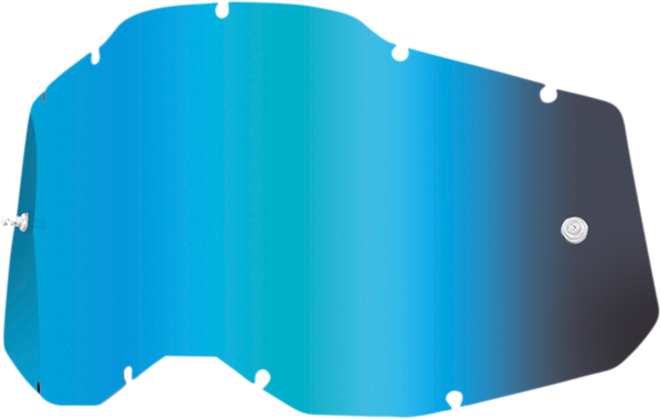 100% Verres pour lunettes Accuri2/Stratta 2 miroir bleu