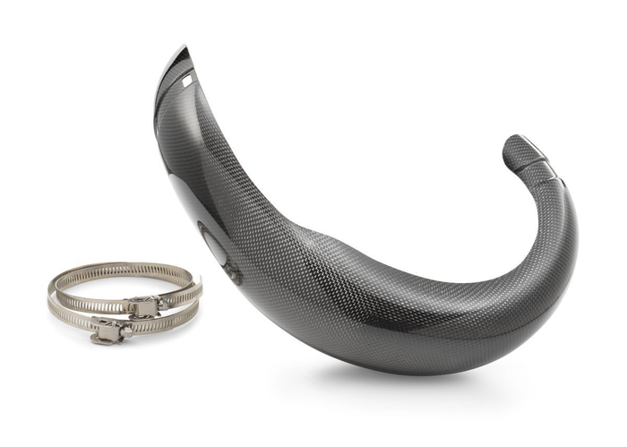 HUSQVARNA Protector Blown Out For Manifold TC 125 '23-'24 süsinik