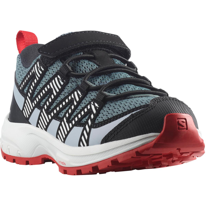 SALOMON buty XA Pro V8 K jasnozielono-różowe