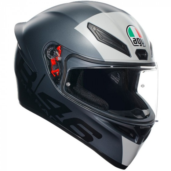 Casco AGV K1 S Limit 46 grigio/bianco