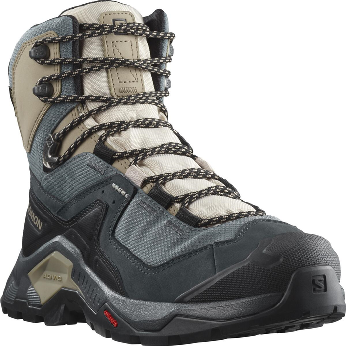 SALOMON sko Quest Element GTX W lyseblå/grå/brun