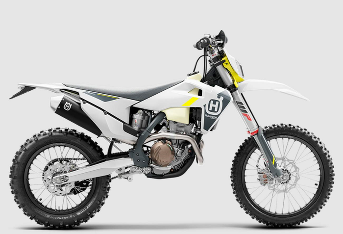HUSQVARNA plastikinės priekinio žibinto šoninės dalys K/L FE '22 su lipduku