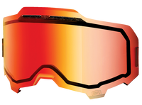 100%  lens Armega Dual red mirror