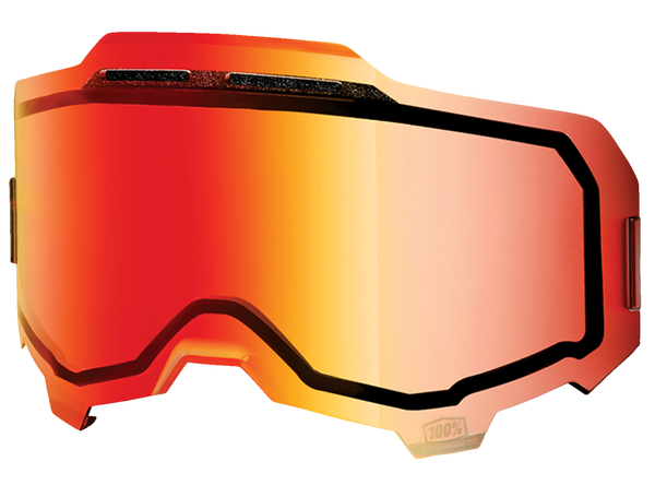 100%  lens Armega Dual red mirror