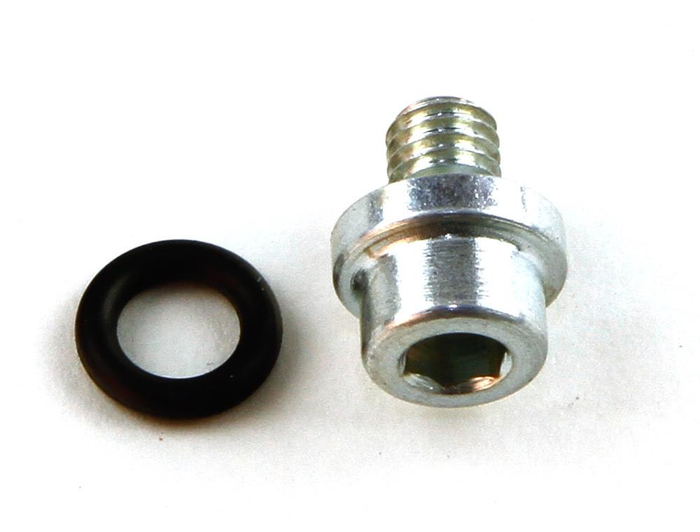 Śruba z uszczelką O-ring, wtykowa, śruba M5x6