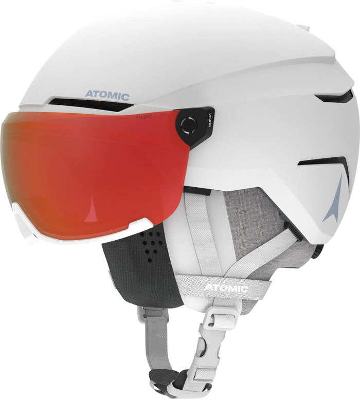 ATOMIC hjelme Savor Visor Photo hvid m/rød ID HD PH C1-3