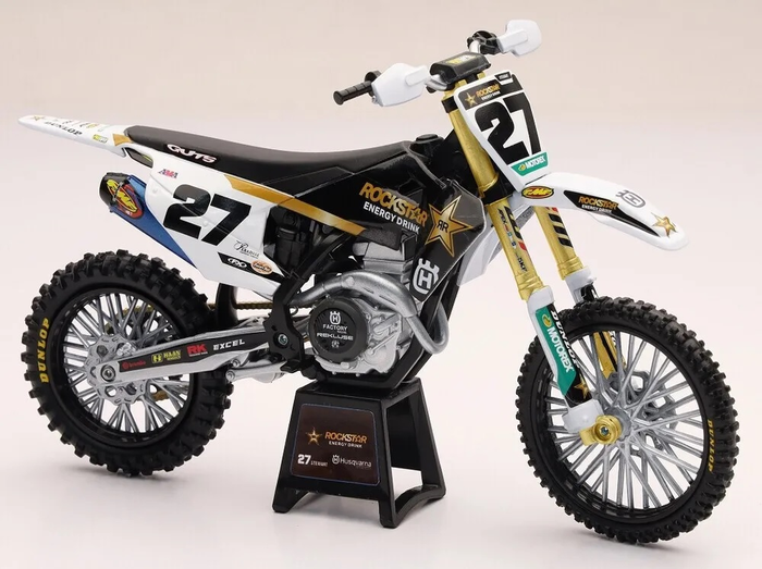 NEW RAY Modell 1:12 MX FC 450 RS Malcolm Stewart #27