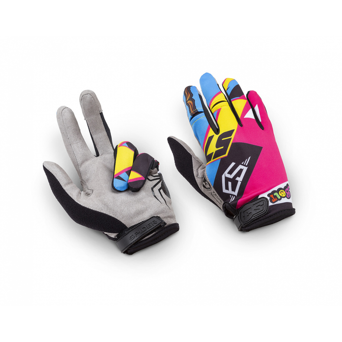 S3 handsker Spider Bily Bolt pink/blå