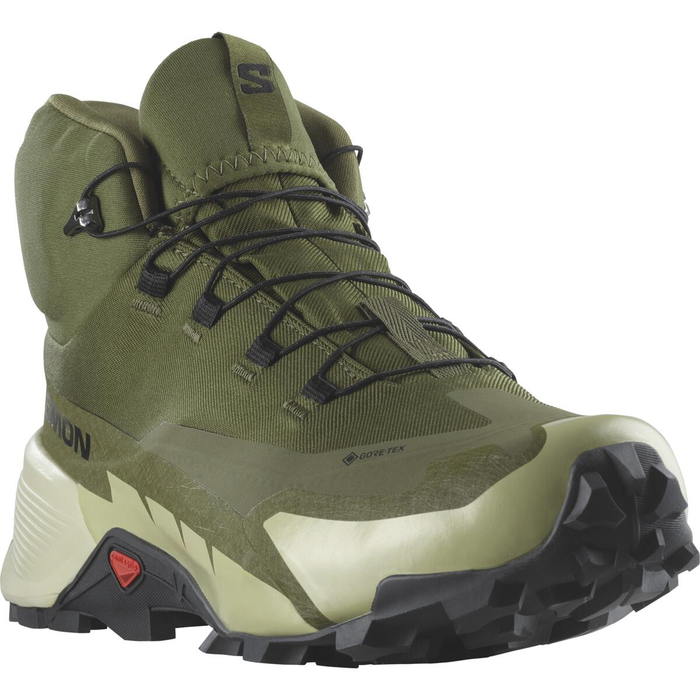 SALOMON batai Cross Hike Mid GTX 2 camo žalia/pilka