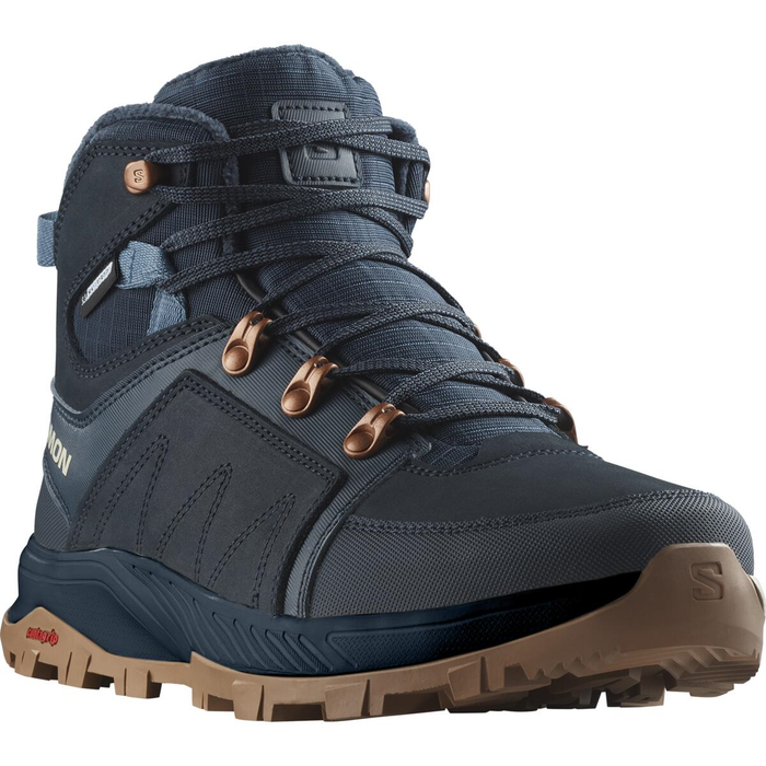 Chaussures SALOMON Outchill TS CSWP W bleu foncé/brun