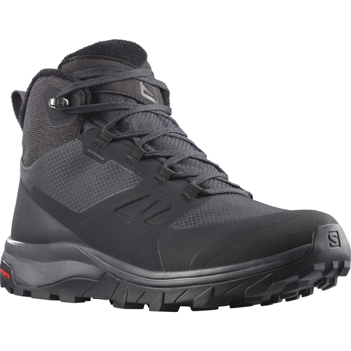 Chaussures SALOMON Outsnap CS WP W noir