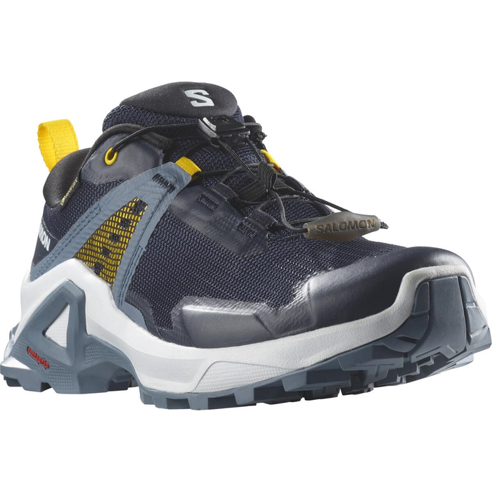 SALOMON buty X Raise GTX J niebieski/biały/żółty