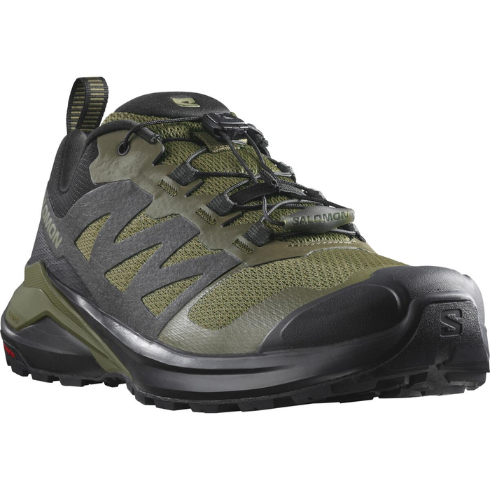 SALOMON sko X Adventure olive night/sort/peat