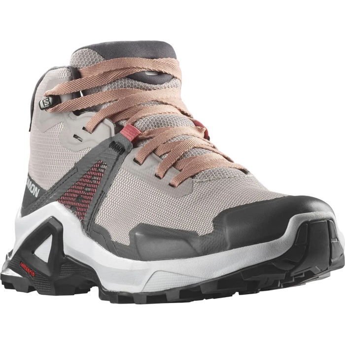SALOMON buty X Raise Mid GTX J biały/szary/różowy