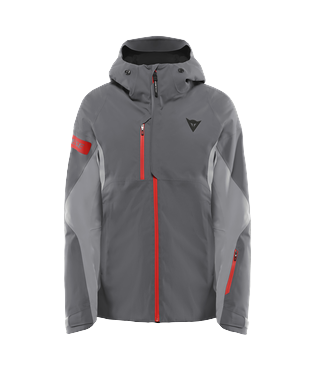 Kurtka DAINESE S003 Dermizax DX Core Ready castlerock szara/czerwona