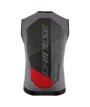 Veste de protection DAINESE Flexagon Waistcoat 2 gris/rouge