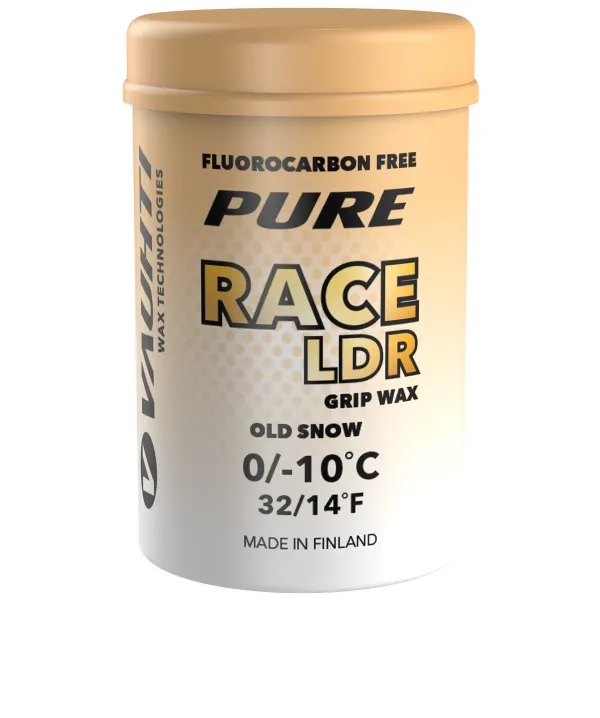 VAUHTI Pure Grip Race Oude Sneeuw Geel 0/-10 45g