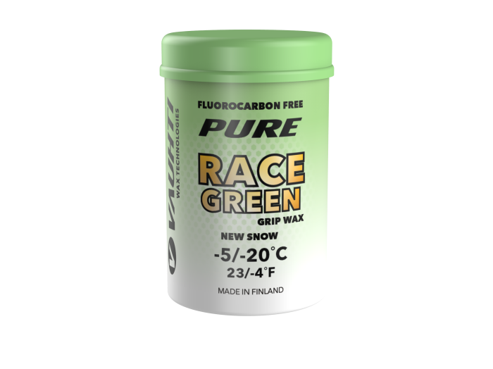 vauhti-vasks-atsperiena-pedai-pure-grip-race-new-snow-green-5-20-45g