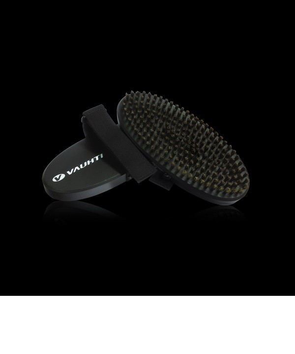 VAUHTI brush Bronze Metal Alpine Oval black