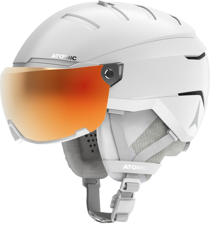 Casque ATOMIC Savor GT Amid Visor HD blanc avec rouge HD C2-3