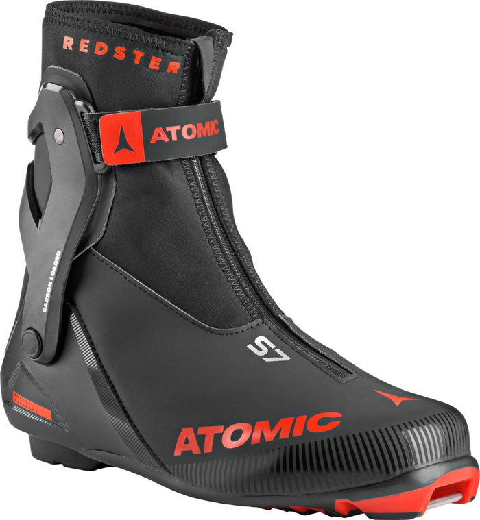 ATOMIC langlaufschoenen Redster S7 Prolink zwart/rood