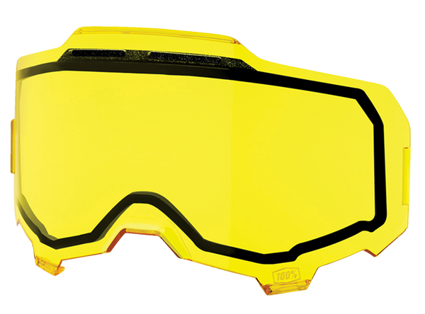 100% goggles lense Armega DPV yellow