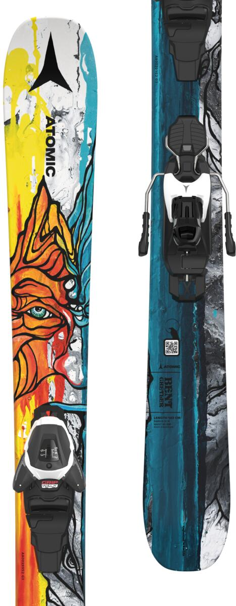 ATOMIC Bent Chetler Mini w/L L6 GW alpine ski's met bindingen