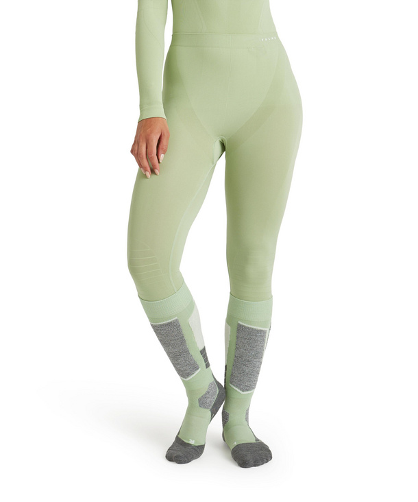 FALKE collants thermiques longs Femme Chaud TF vert clair