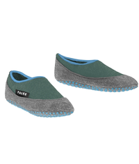 FALKE Socken Cosyshoe Kids Hausschuhe grün/grau
