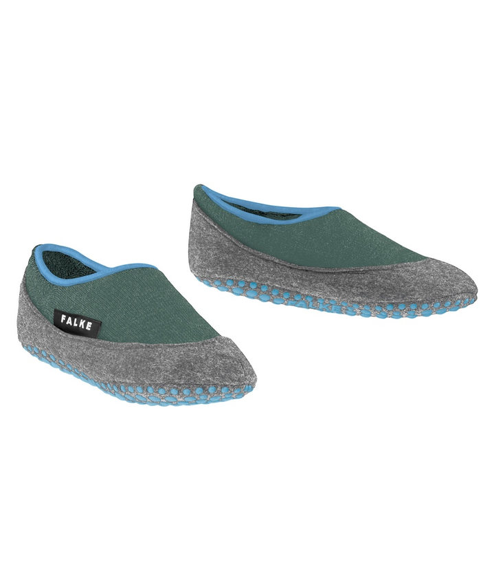 Calze FALKE Cosyshoe Kids Slippers verde/grigio