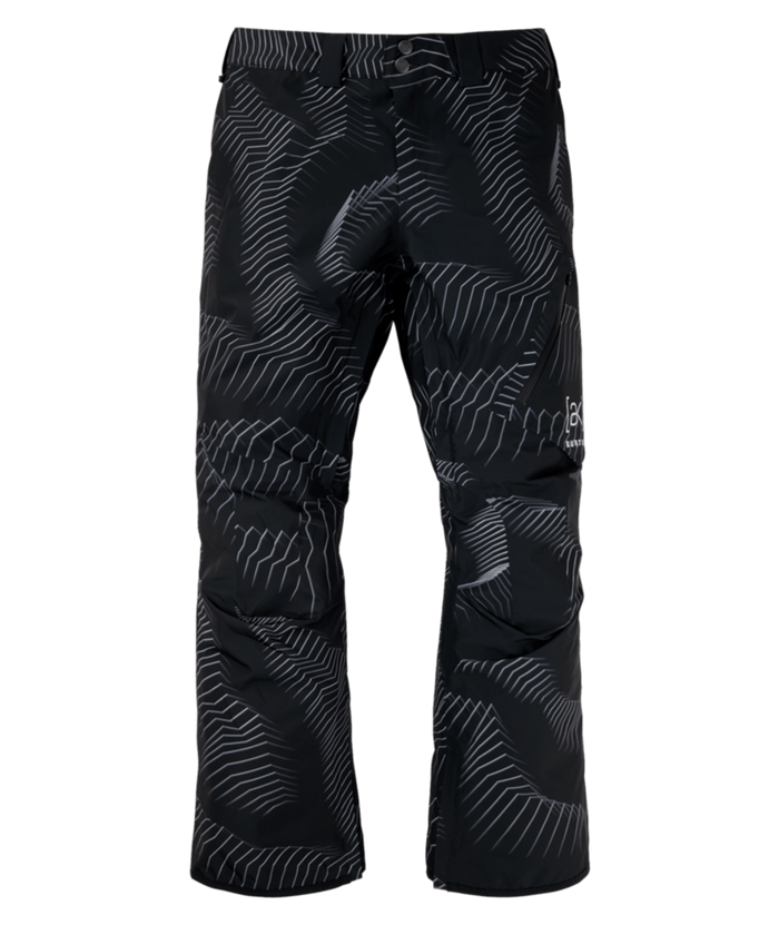 BURTON broek AK Gore Cyclic zwarte strepen