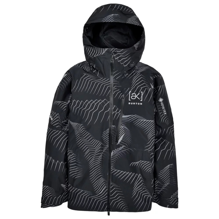 BURTON Jacke AK Gore Cyclic Schwarze Streifen