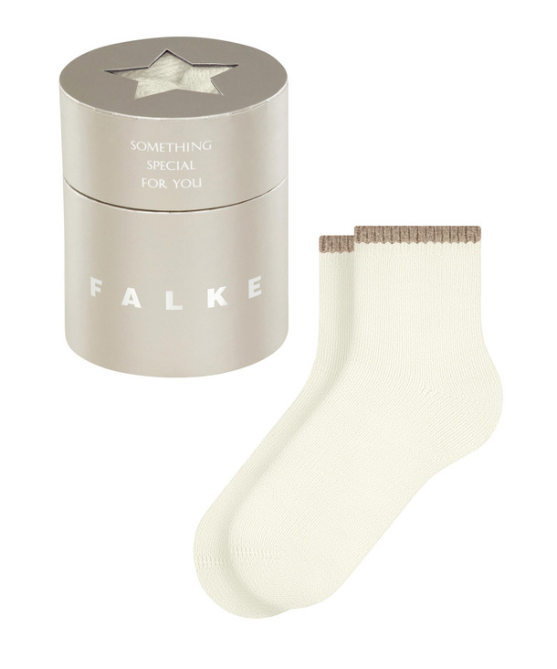 FALKE wollen sokken Cosy Plush Star Box Short