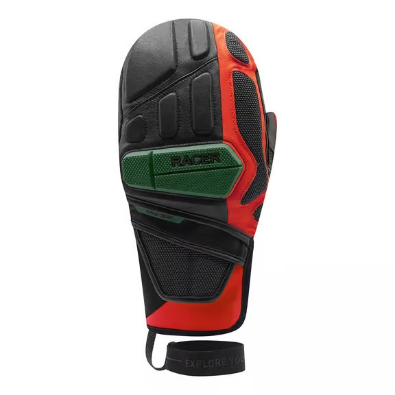 RACER cimdi Racing Pro Mitt zwart/rood