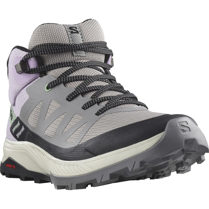 SALOMON jalanõud Outrise Mid GTX W kuldne/orhideeõis/must