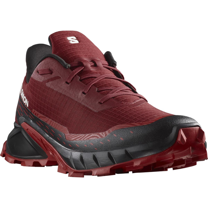 SALOMON shoes Alphacross 5 red dhalia/black/high risk red