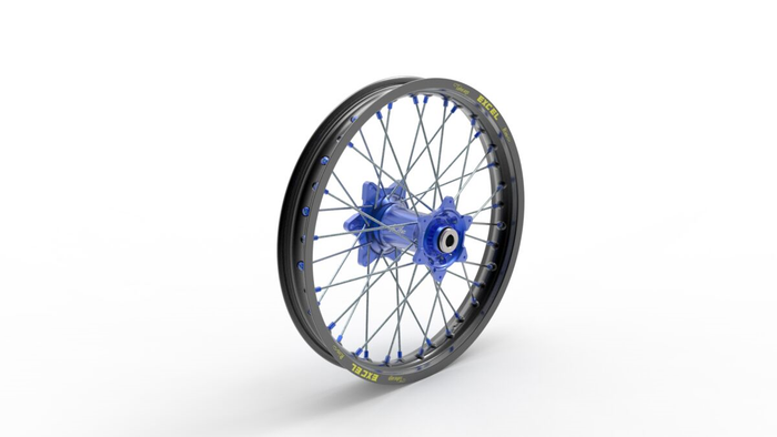 KITE pneumatico posteriore 19"x2.15 Mozzo blu/canale nero