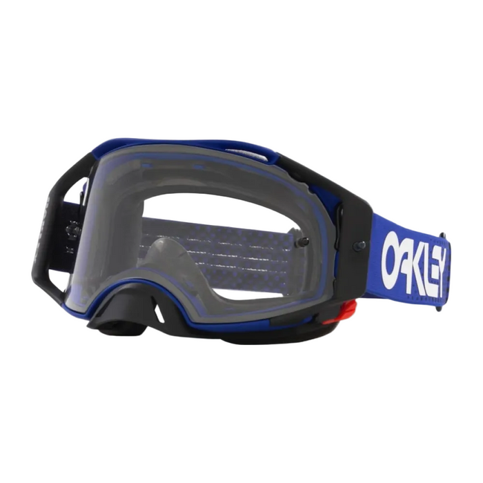 OAKLEY MX goggles Airbrake Moto B1B blue w/clear