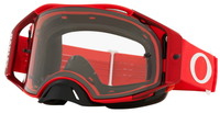Masques MX OAKLEY Airbrake Moto B1B rouge avec clair