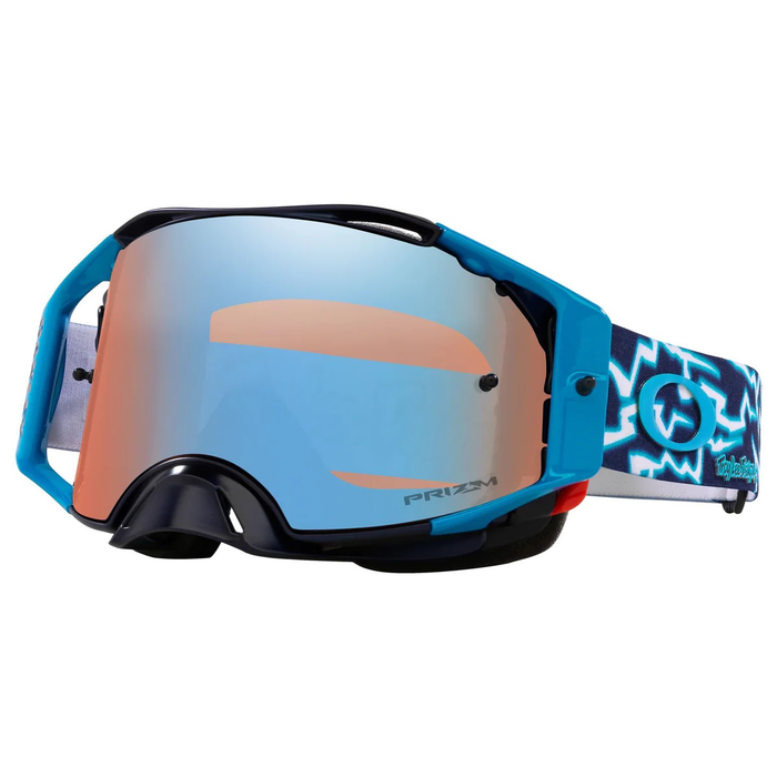 OAKLEY MX bril Airbrake TLD blue lightning met prizm sapphire