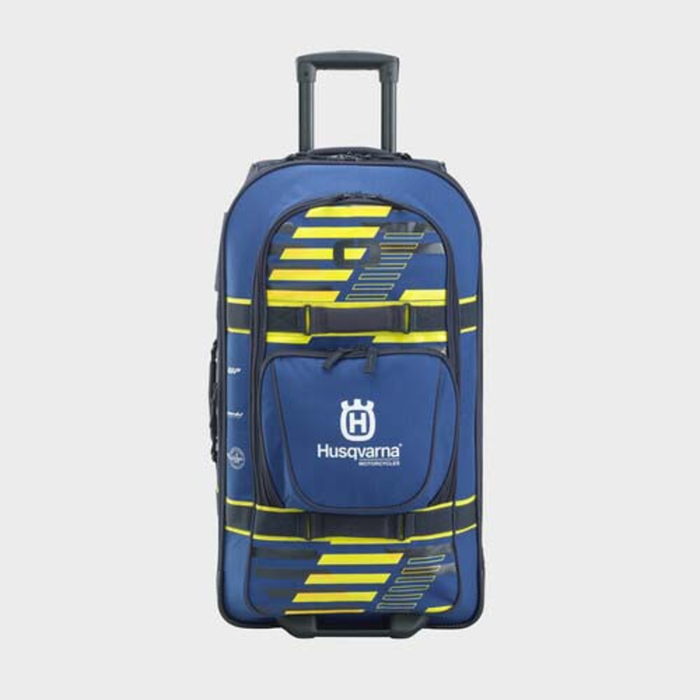 HUSQVARNA borsa attrezzatura Team Terminal 95L blu/giallo