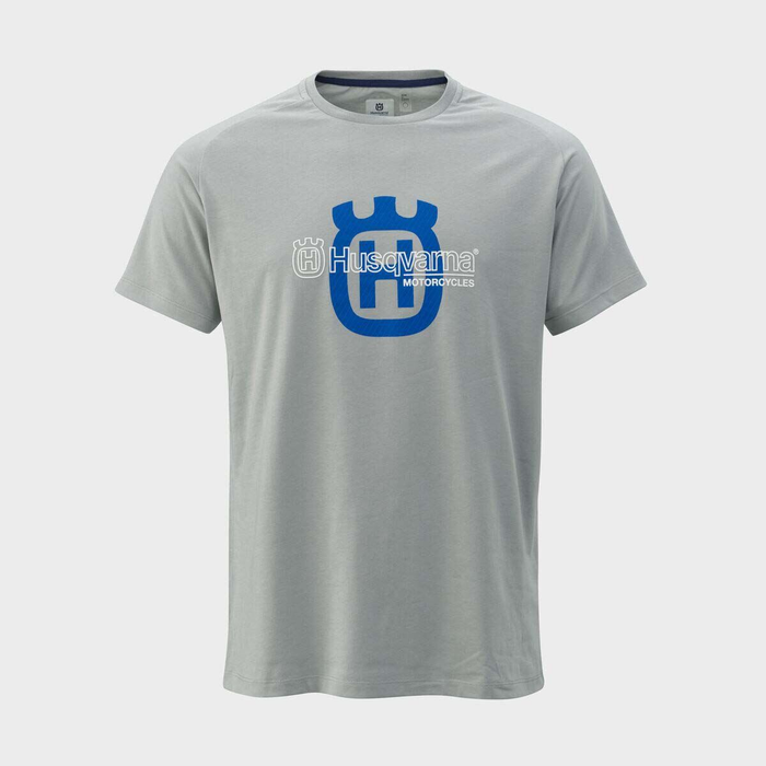 HUSQVARNA T-shirt Origin Tee lichtgrijs