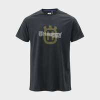 HUSQVARNA T-shirts Origin Tee zwart